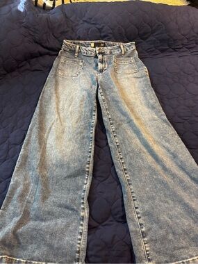 Kut from the Kloth Light Blue Wide-Leg Jeans